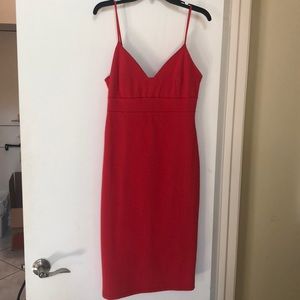 Lulus Red Midi Dress